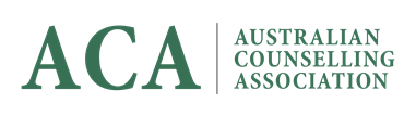 Australian Counselling Association logo. This will take you to the homepage